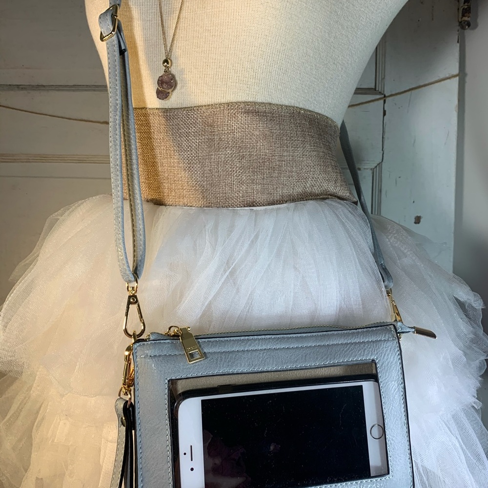 Smartphone Wristlet Crossbody wallet